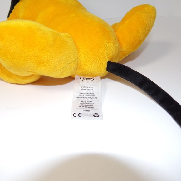 20" PLUTO Plush Dog Disney Park Walt Disney World Authentic LIKE NEW CONDITION. - Picture 9 of 10